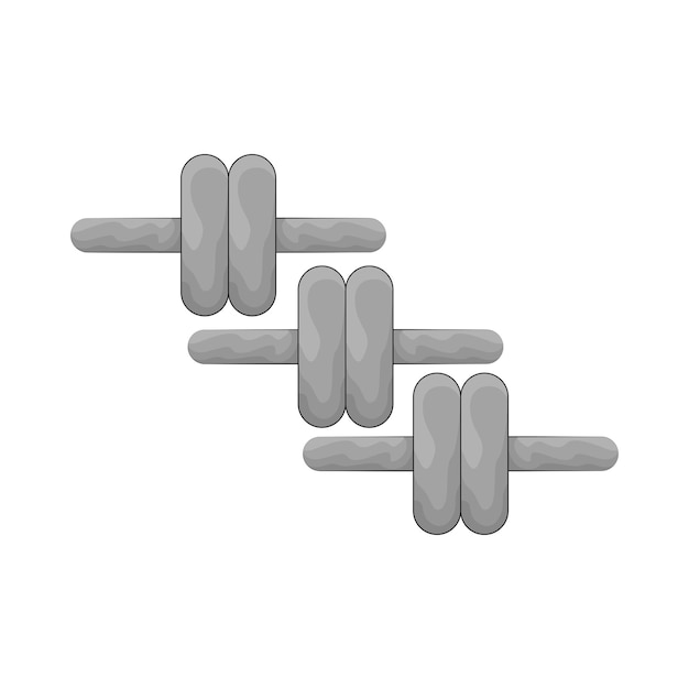 Illustration of barbell