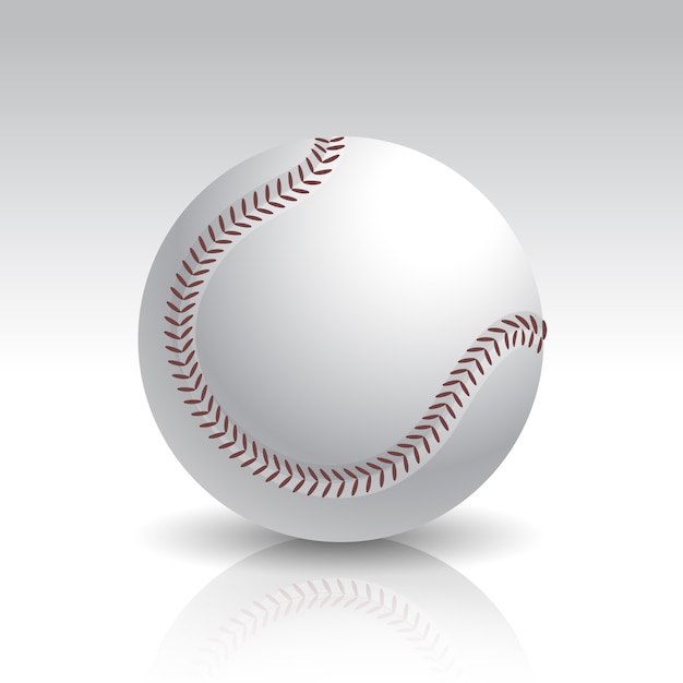  Illustration of Baseball Ball