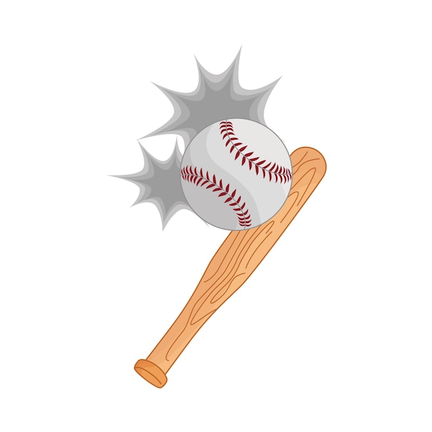 Illustration of baseball