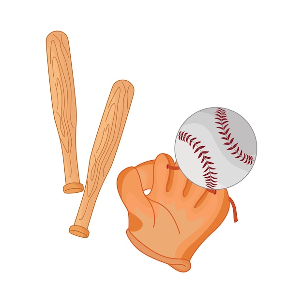 Illustration of baseball