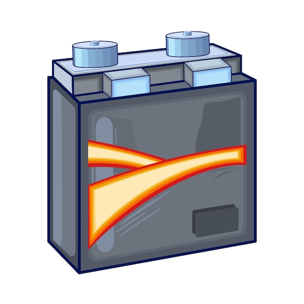 Vector illustration of battery