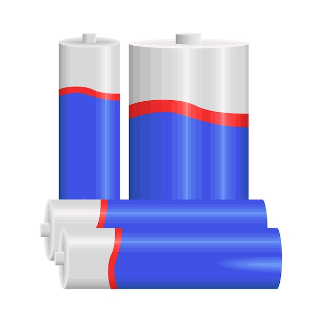 Vector illustration of battery