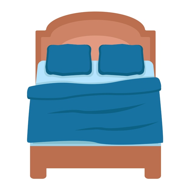 Illustration of bed