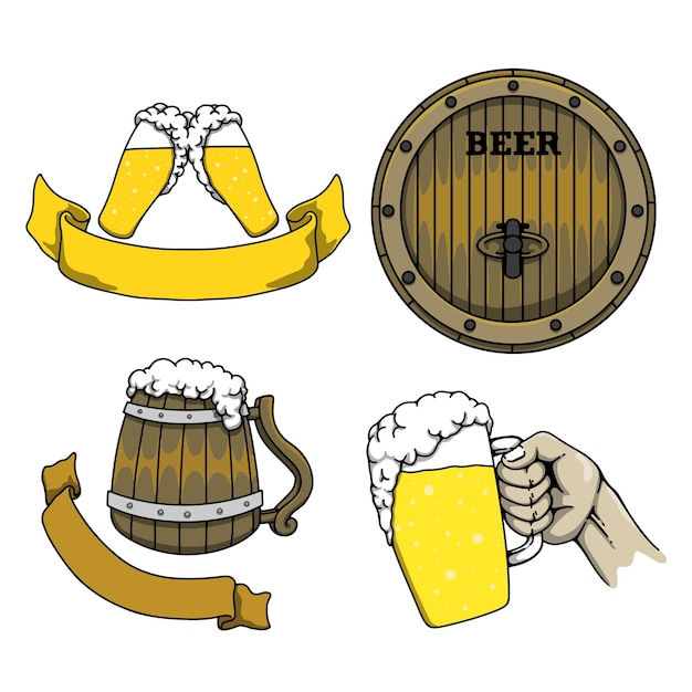 Vector illustration beer