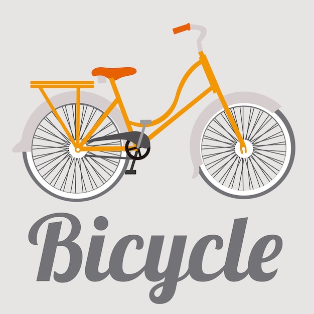 Illustrazione della bicicletta