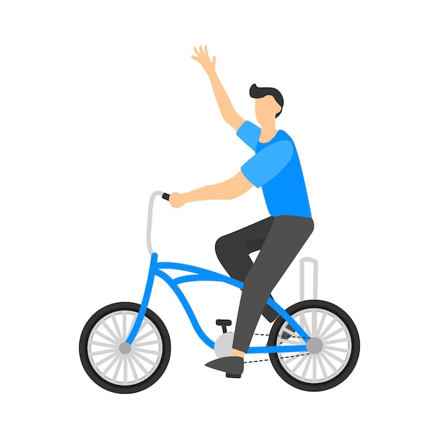 Illustration of bikecycle