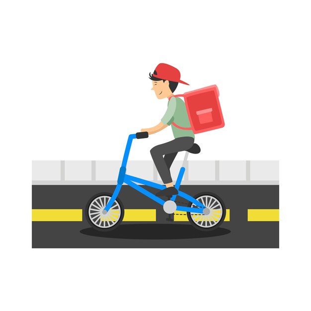 Vector illustration of bikecycle