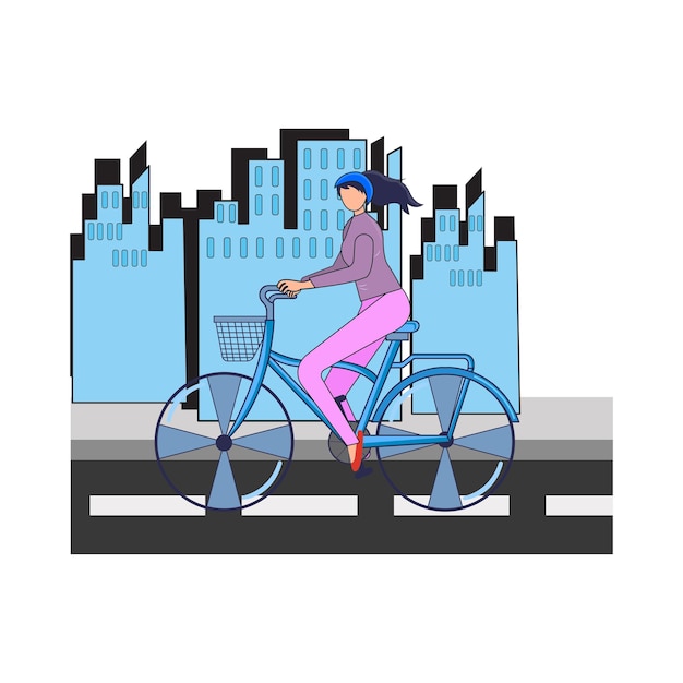 Vector illustration of bikecycle