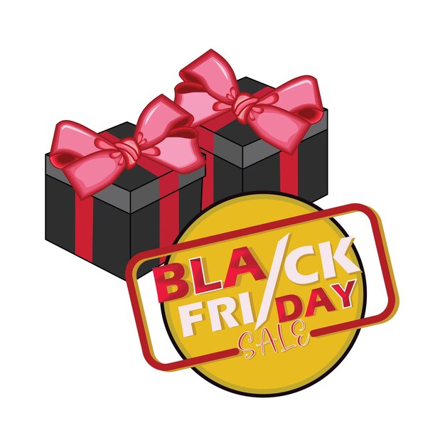 Illustration of black friday