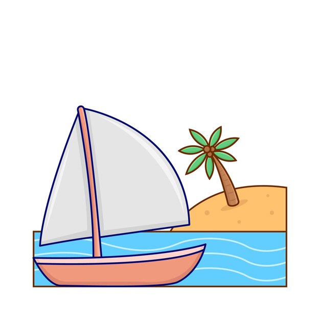 Illustration of boat