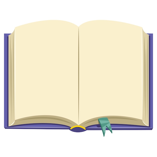 Vector illustration of a book