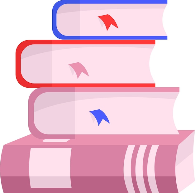 Vector illustration of book