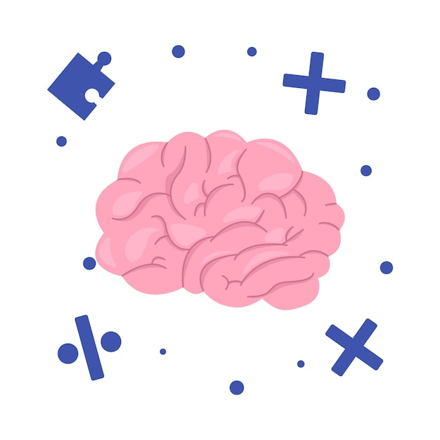 Illustration of brain