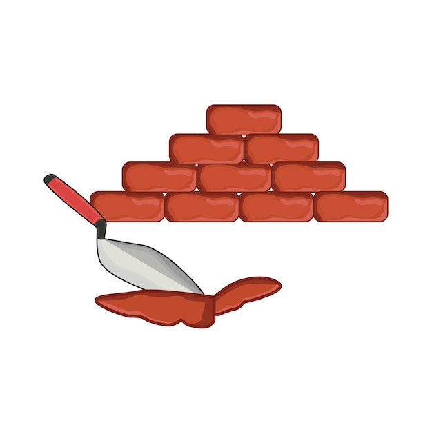 Vector illustration of brick