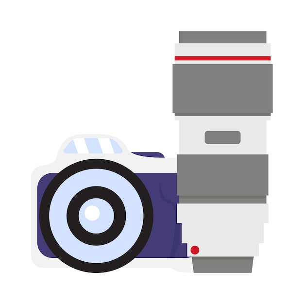 Vector illustration of camera