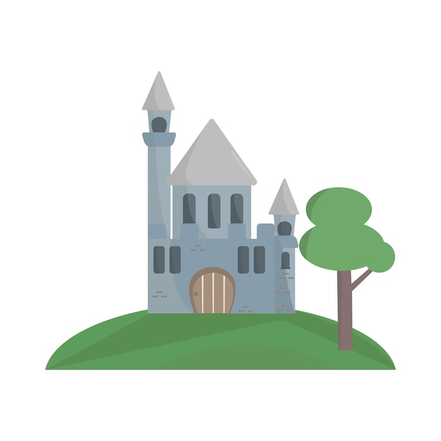 Illustration of castle