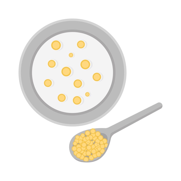 Illustration of cereal