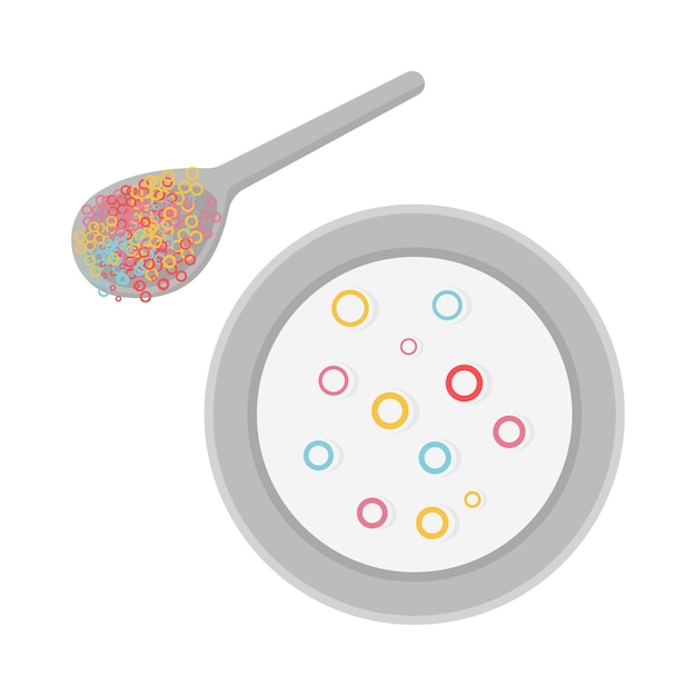 Illustration of cereal