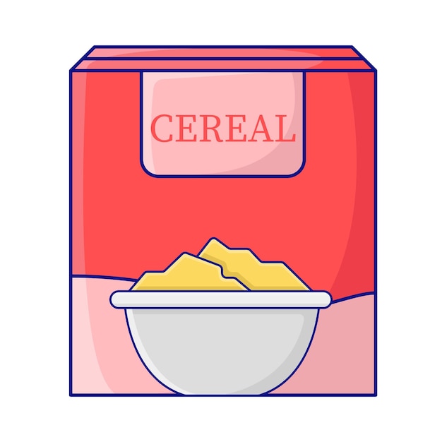 Illustration of cereal