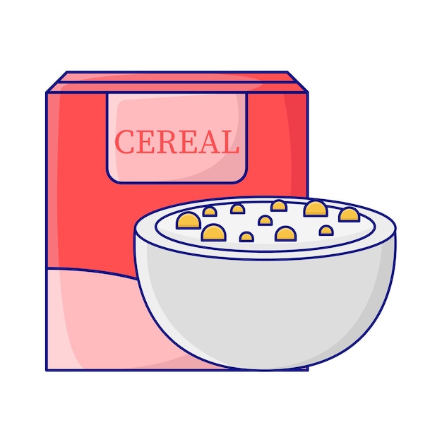 Illustration of cereal