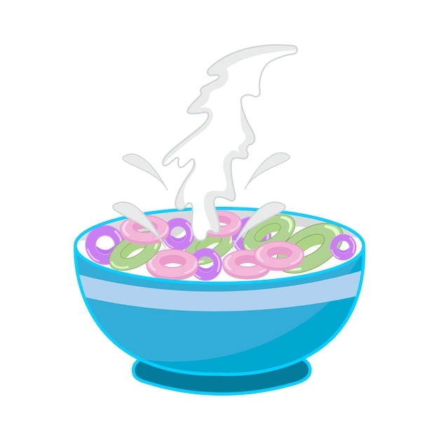 Illustration of cereal