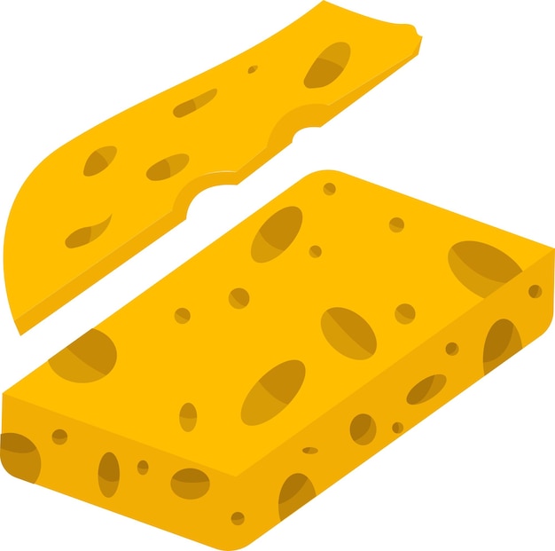 Illustration of cheese