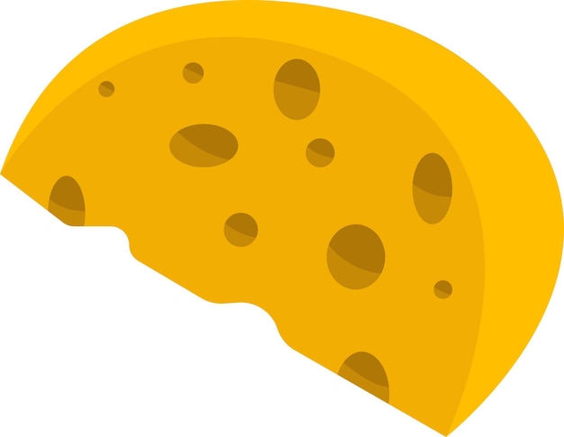 Vector illustration of cheese