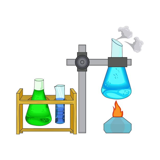 Vector illustration of chemistry