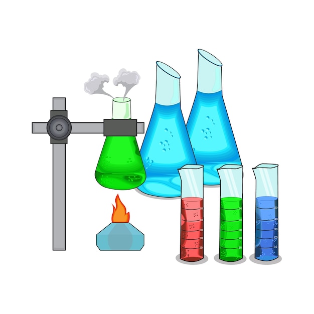 Vector illustration of chemistry