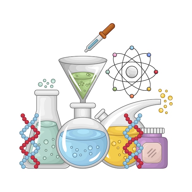 化学のイラスト