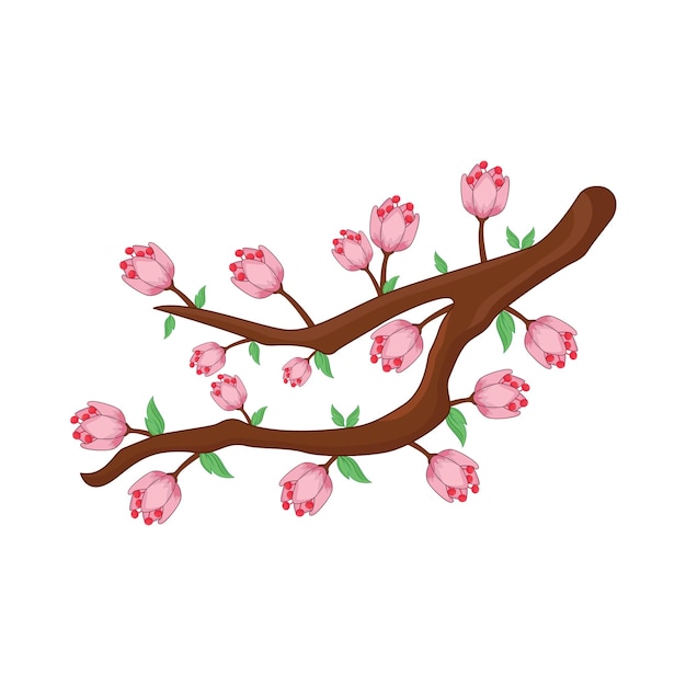 Illustration of cherry blossom