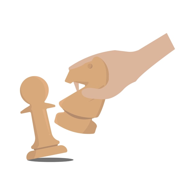 Vector illustration of chess