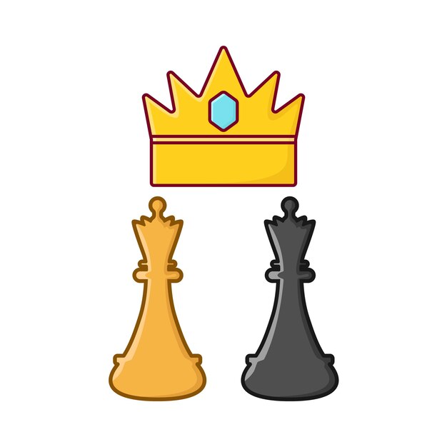 Vector illustration of chess