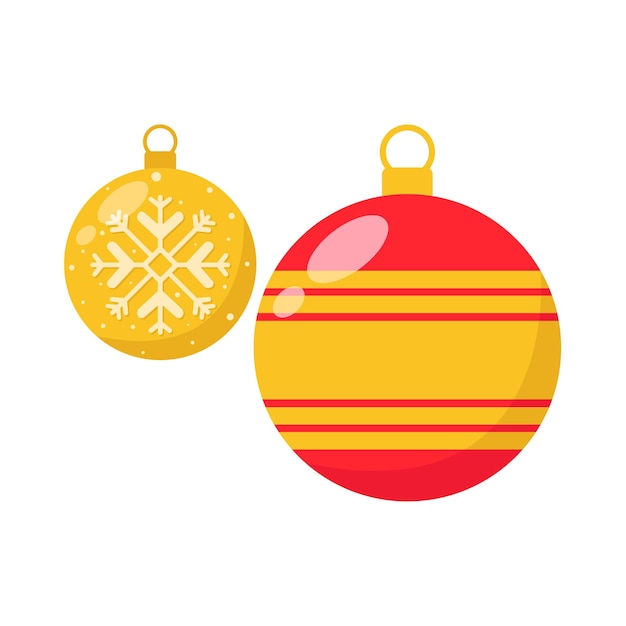 Vector illustration of christmas ball