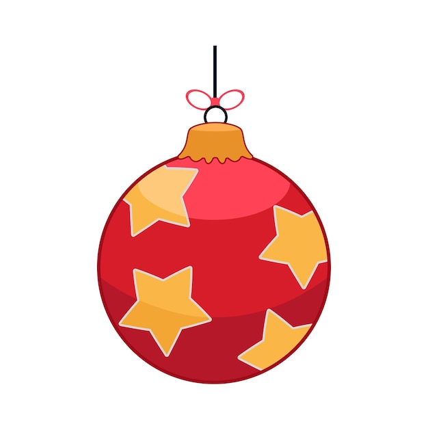 Illustration of christmas ball