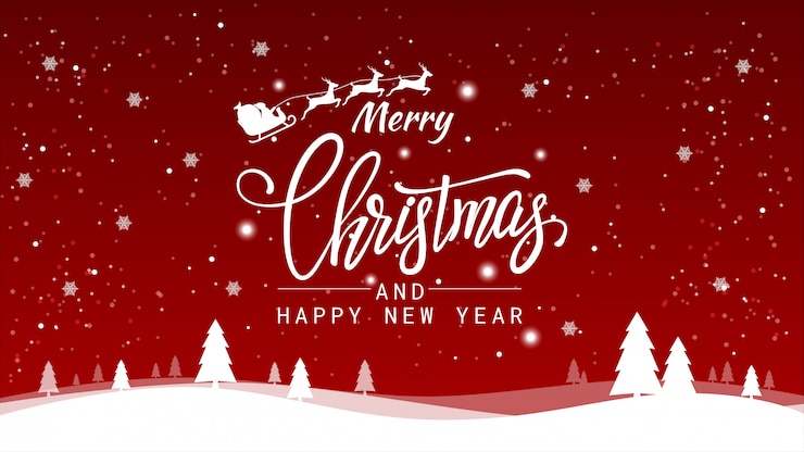 Vector クリスマスと新年のイラスト。