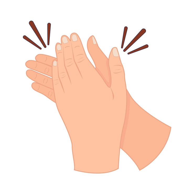Illustration of clap