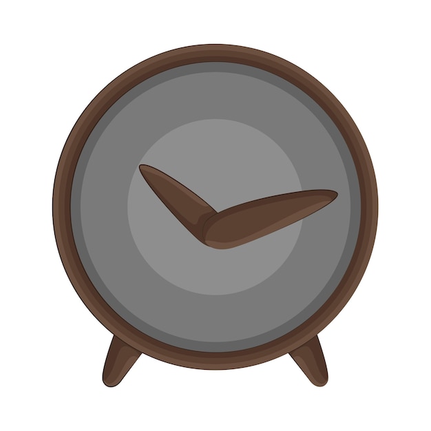 Vector illustration of clock