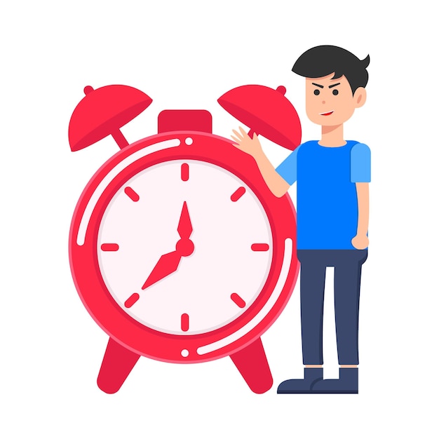 Illustration of clock