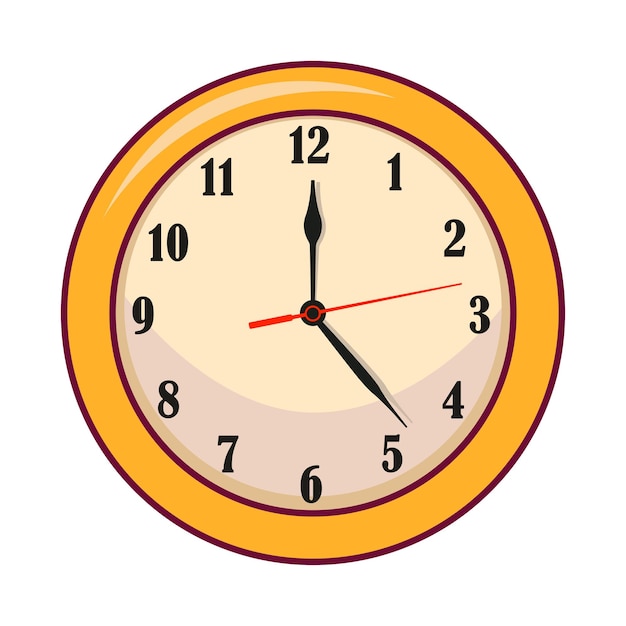 Illustration of clock