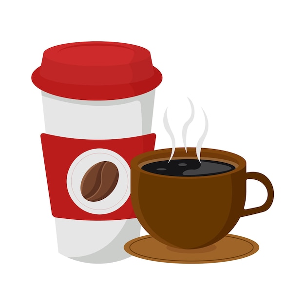 Vector illustration of coffee