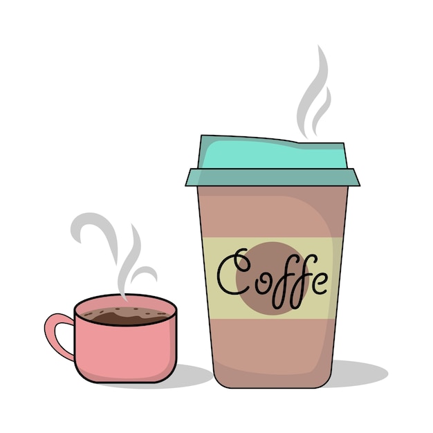 Vector illustration of coffee