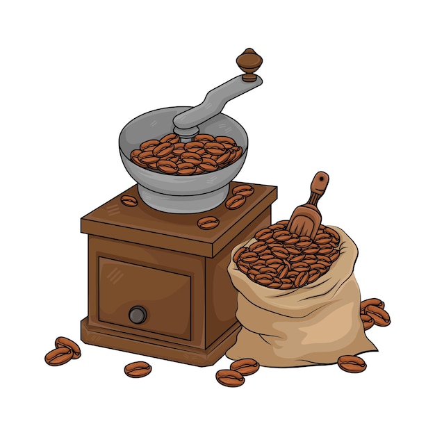 Vector illustration of coffee