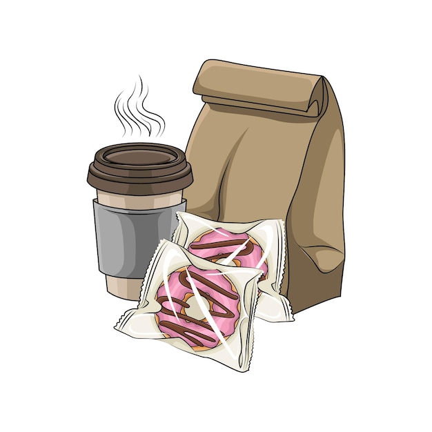 Illustration of coffee