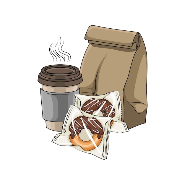 Illustration of coffee