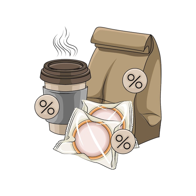 Illustrazione del caffè