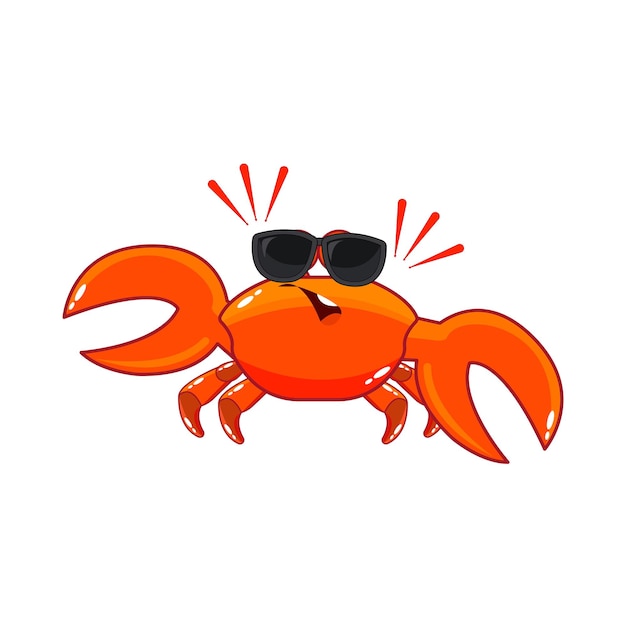 Illustration of crab