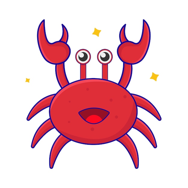 Illustration of crab