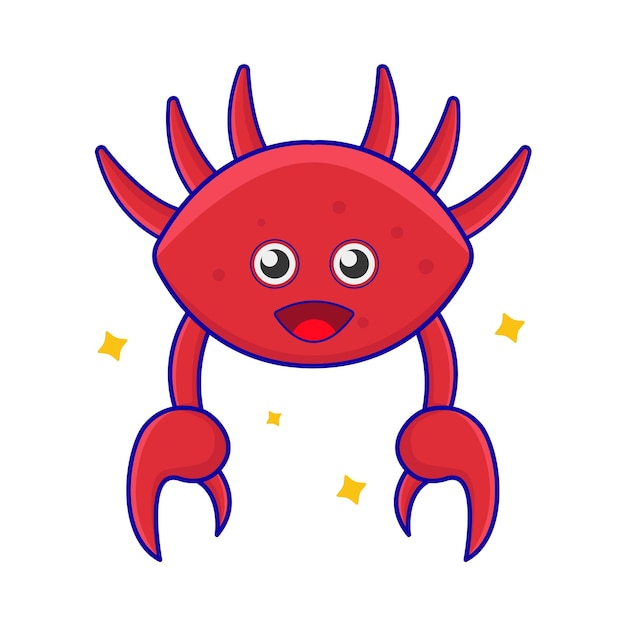 Illustration of crab