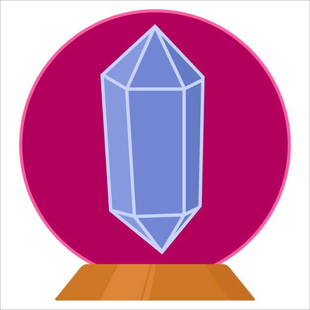 Illustration of crystal